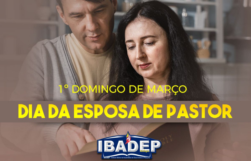 Imagem de Dia da Esposa de Pastor – 1º Domingo de Março